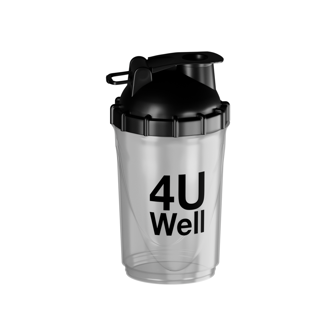 3 in 1 Shaker Bottle : 100% Leak Proof | Storage Compartment | BPA Free
