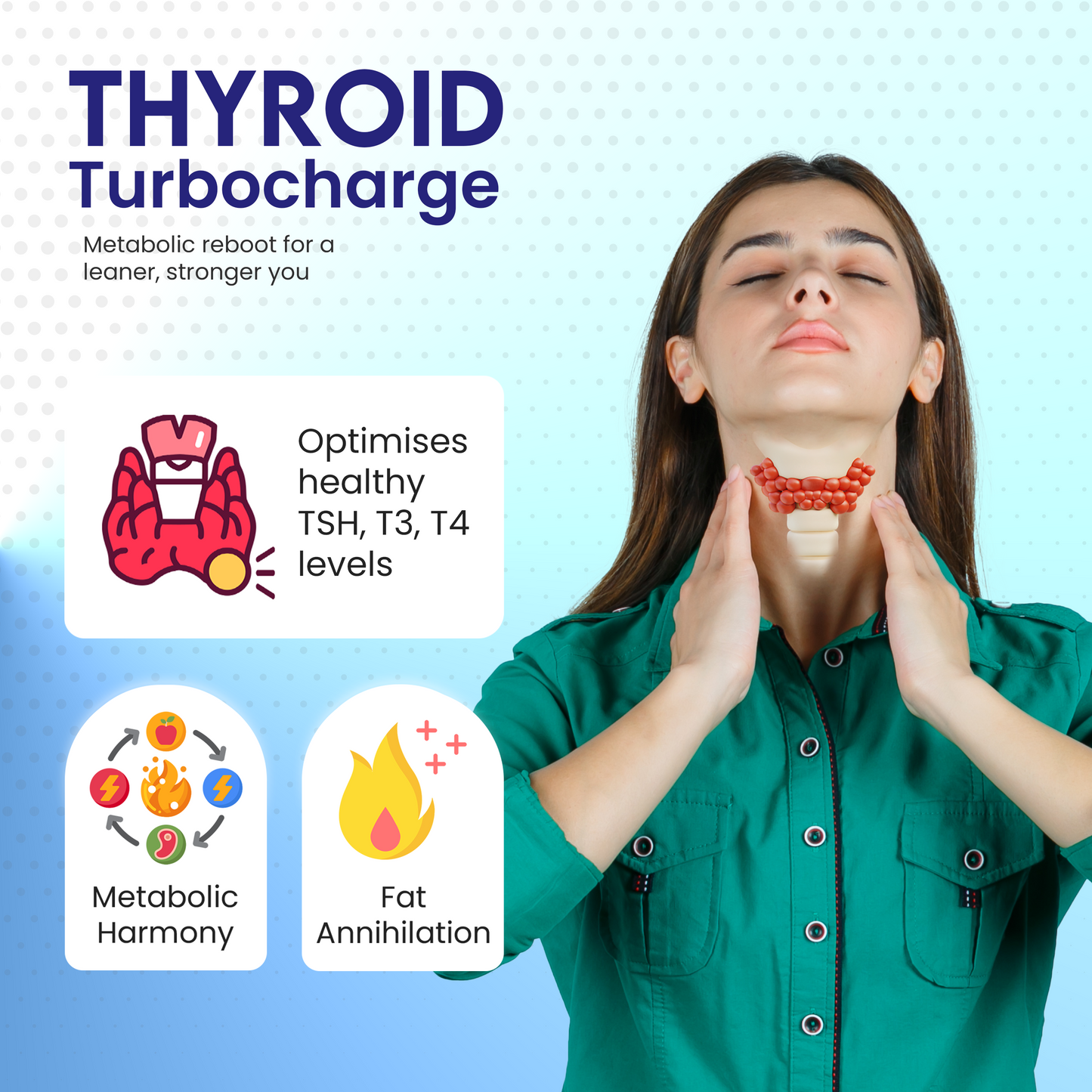 THYROVITAL : Ultimate Thyroid Support | Hormonal Balance | High Energy