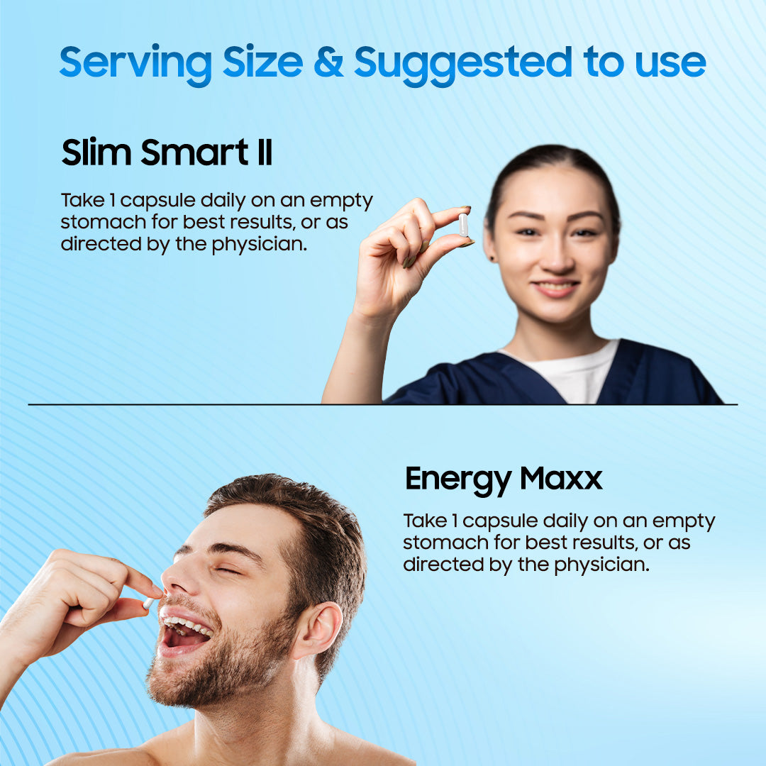 Men's Weightloss and Strength Combo (Energy max | Slim smart 2)