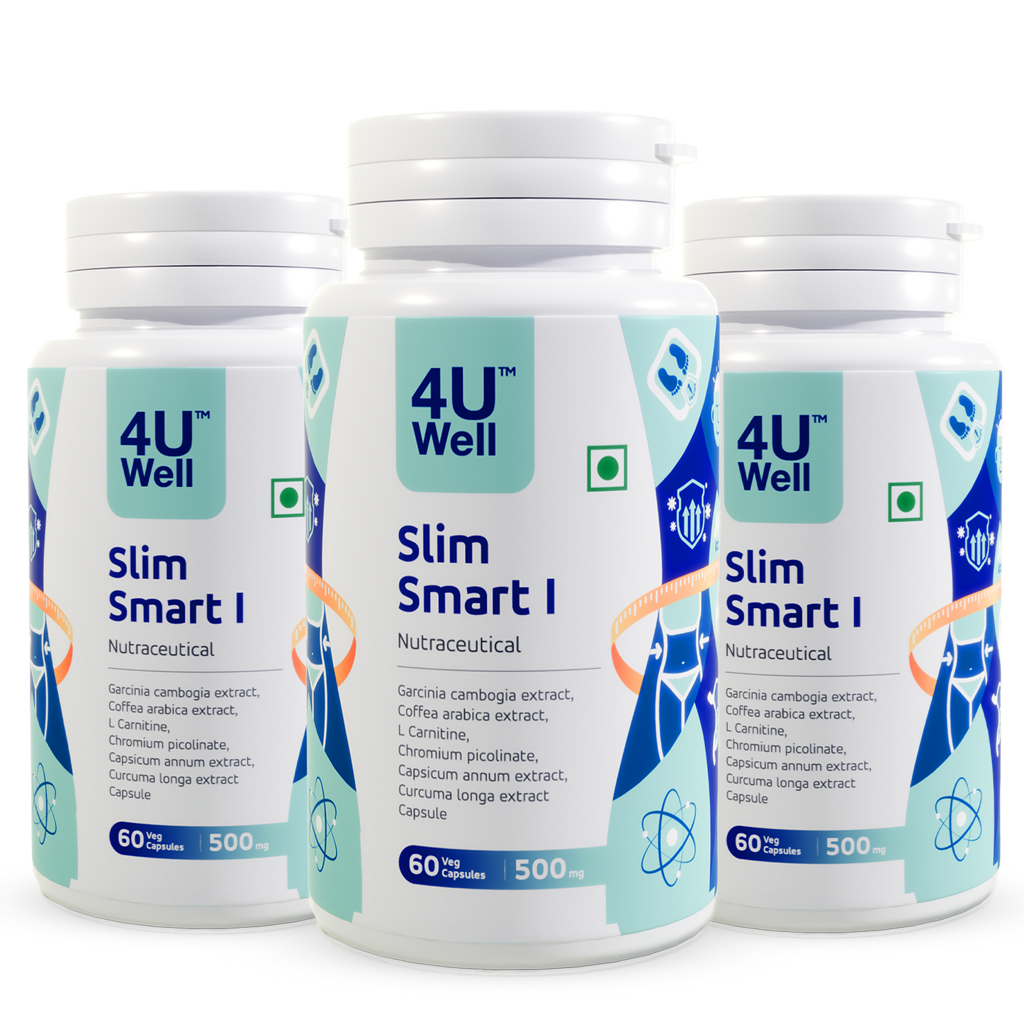 SLIM SMART I : Fat Oxidation | Weight Management | Melt Fat | Antioxidant