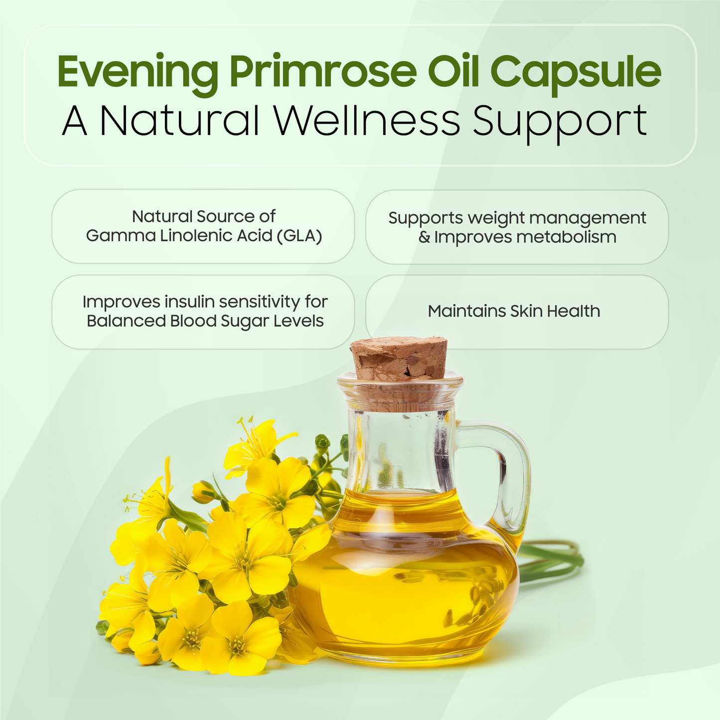 EVENING PRIMROSE OIL: Hormonal Balance | Healthy Hair & Skin | Fat Burn
