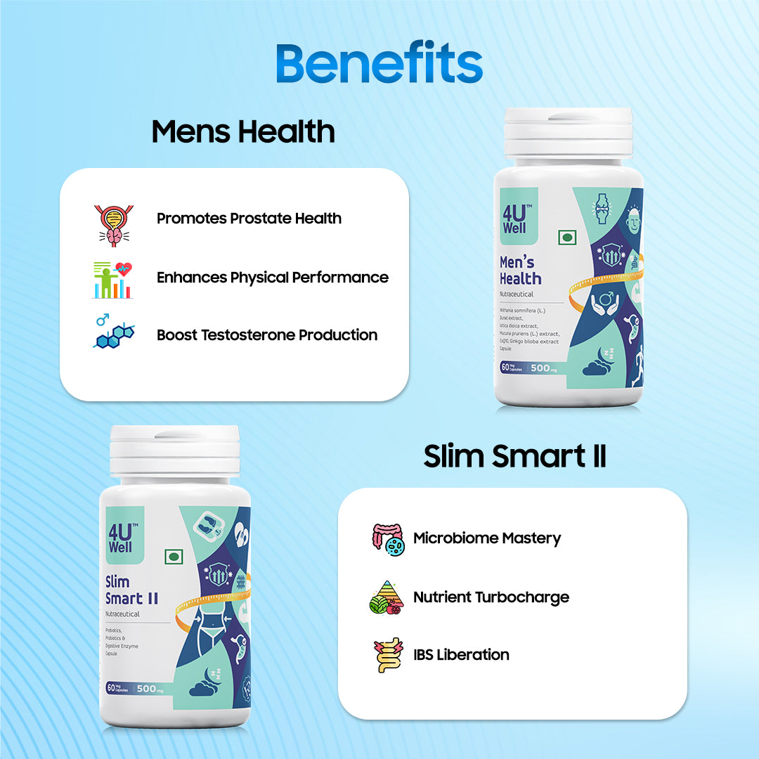 Men's Health with Weightloss Combo (Slim Smart II | Men's Health)