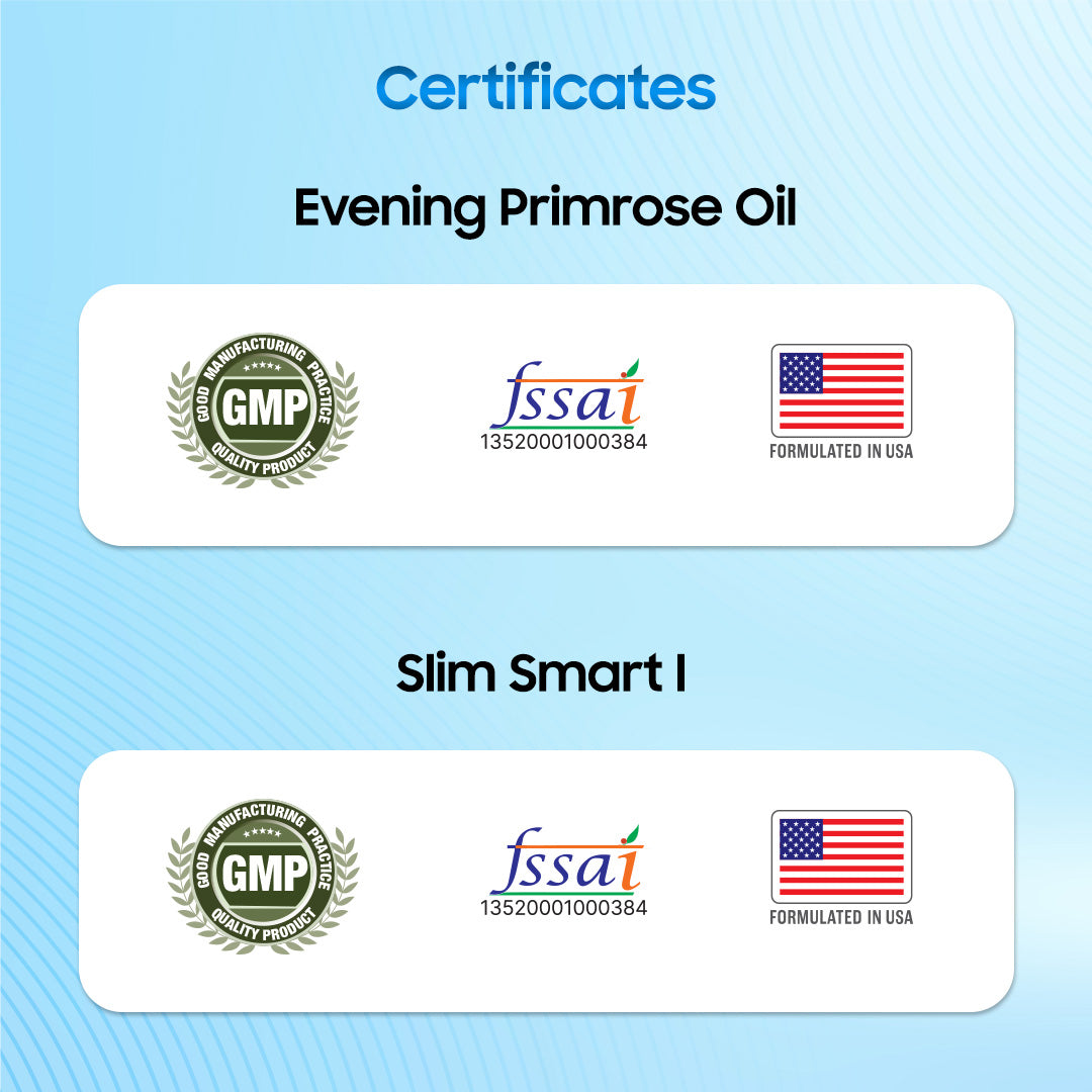 Women's Health Fat Loss Combo (Evening Primrose | Slim smart 1)