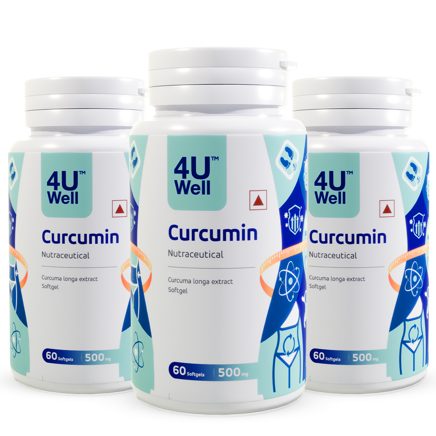 CURCUMIN: Antioxidant & Anti-inflammatory | Boosts Immune System | Skin Health | Joint Support
