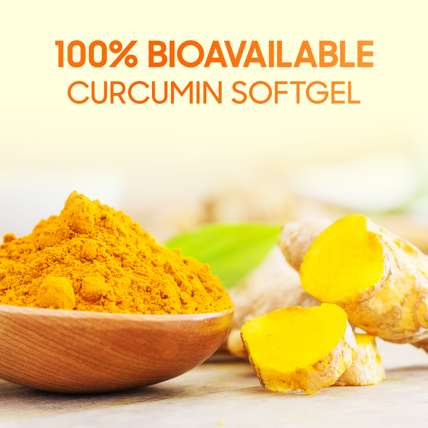 CURCUMIN: Antioxidant & Anti-inflammatory | Boosts Immune System | Skin Health | Joint Support