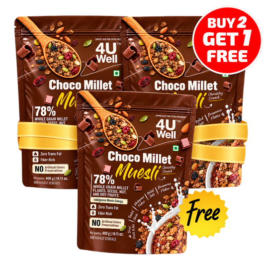 Choco-Millet Muesli Combo (Buy 2 Get 1)
