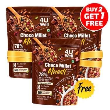 Choco-Millet Muesli Combo (Buy 2 Get 1)