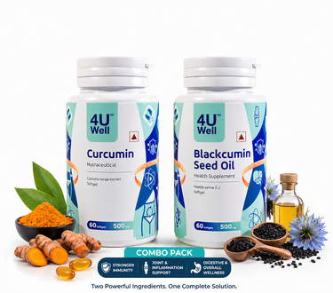 Combo Product: Black Cumin Seed Oil + Curcumin