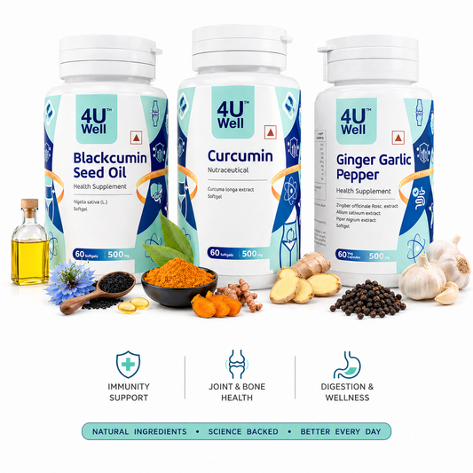 Triple Herbal Power Formula (Blackcumin + Curcumin + Ginger garlic pepper)