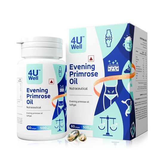EVENING PRIMROSE OIL: Plant-Based Wellness Oil | Hair & Skin Support | Daily Nutritional Support