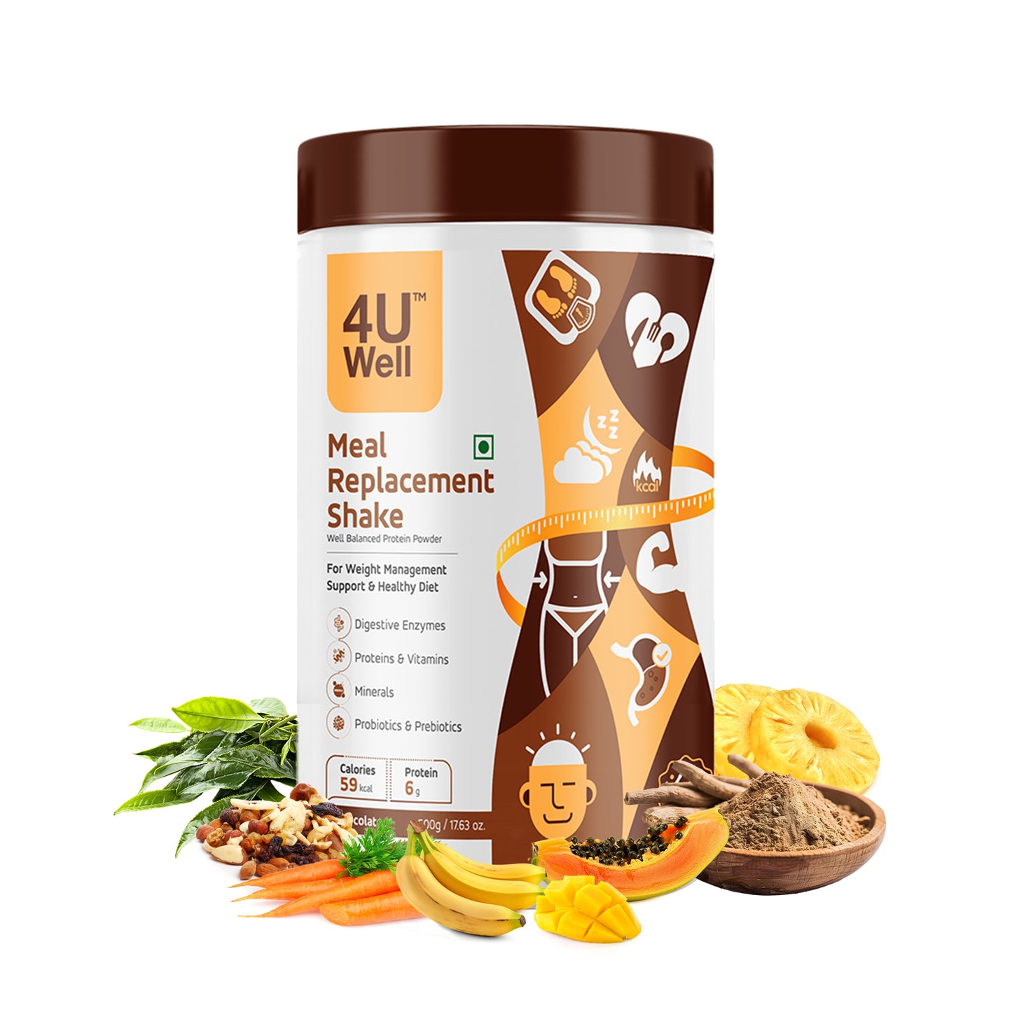 MEAL REPLACEMENT SHAKE - Fat Burn | Healthy Weight Loss | Gut Friendly