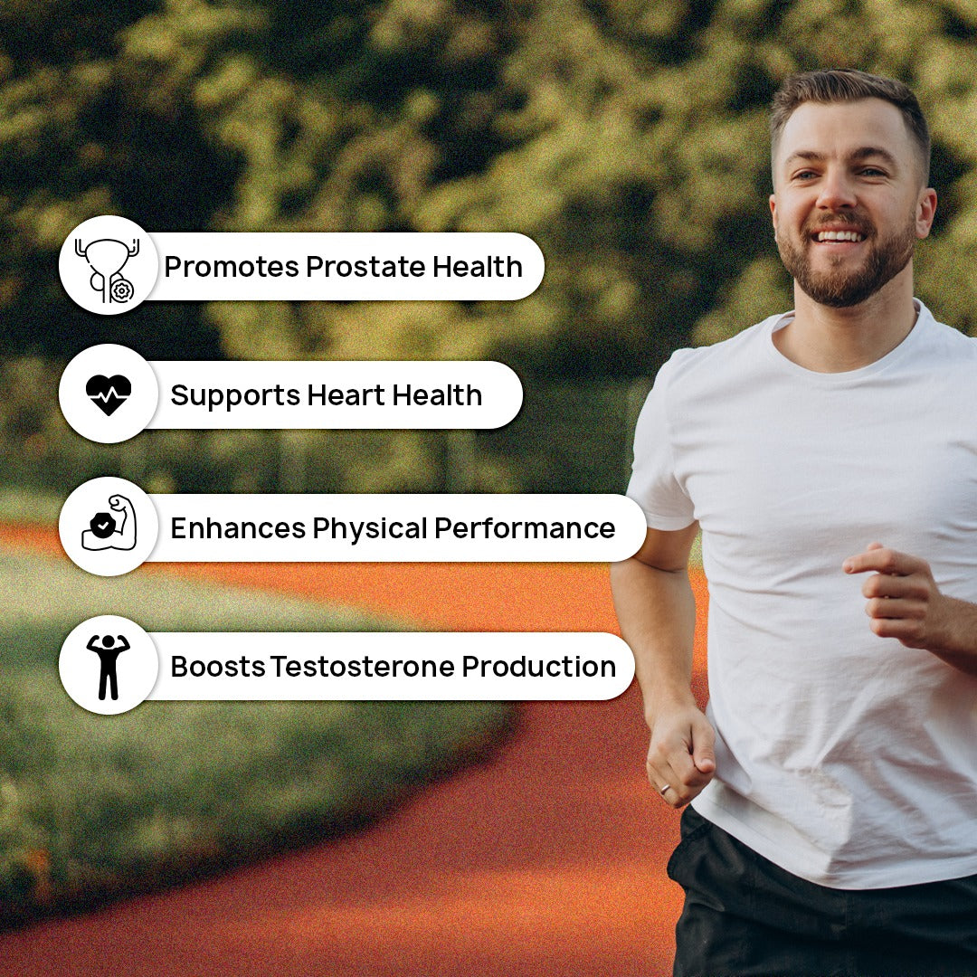 MEN'S HEALTH: Prostate Health | Physical Performance | Reduce stress | Support Testosterone Production