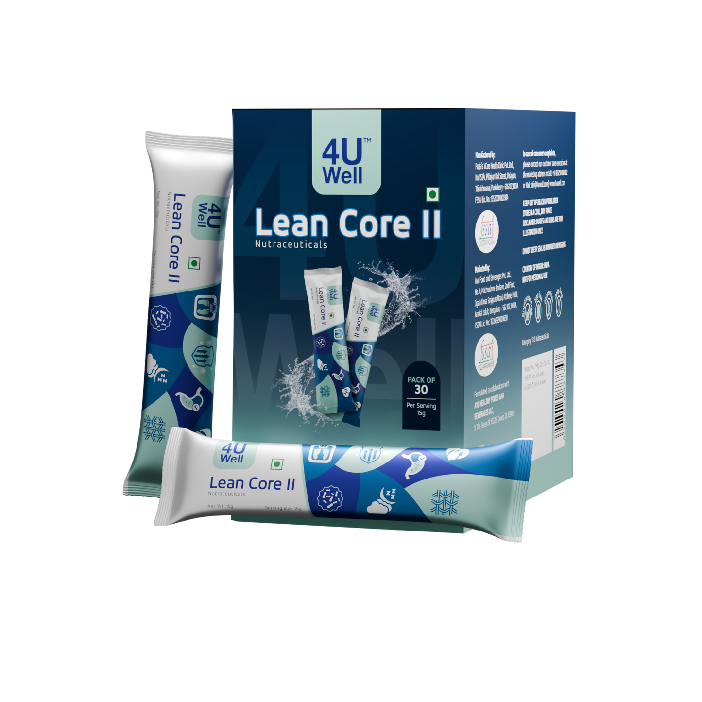 LEAN CORE II : Gut Health | Weight Loss Booster | Improve Digestion