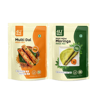 Moringa Dosa Mix And Dal Dosa Mix(Pack of 2)