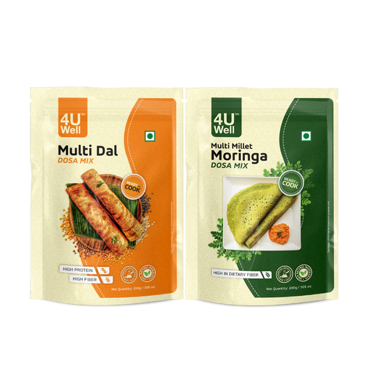Moringa Dosa Mix And Dal Dosa Mix(Pack of 2)
