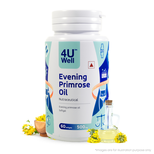 EVENING PRIMROSE OIL: Plant-Based Wellness Oil | Hair & Skin Support | Daily Nutritional Support