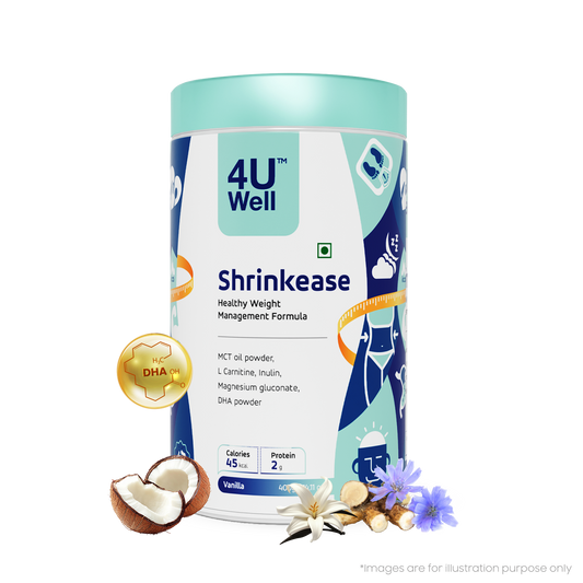 SHRINKEASE - Healthy Weight Management | Fat Oxidation | Inch Loss
