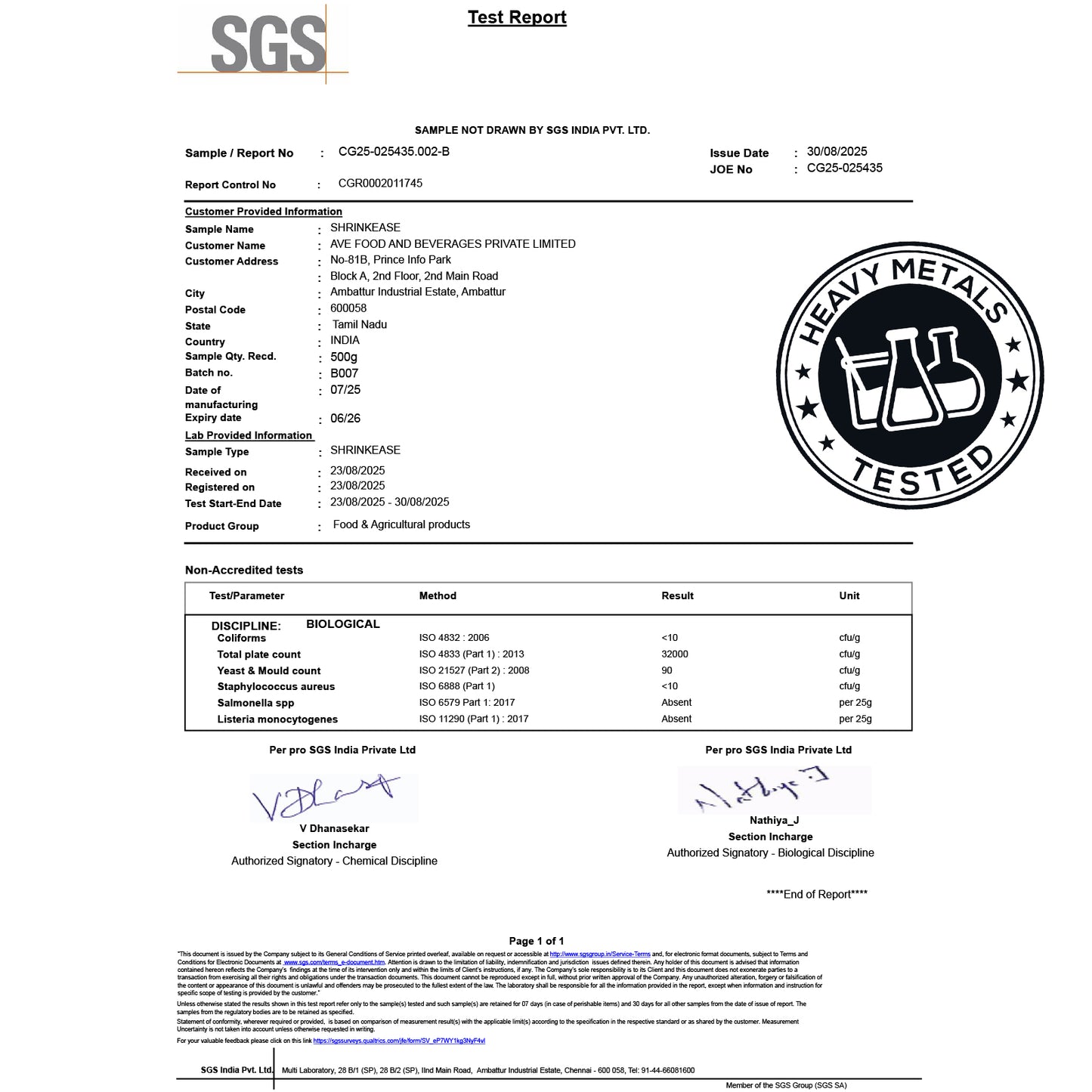 SHRINKEASE - Healthy Weight Management | Fat Oxidation | Inch Loss