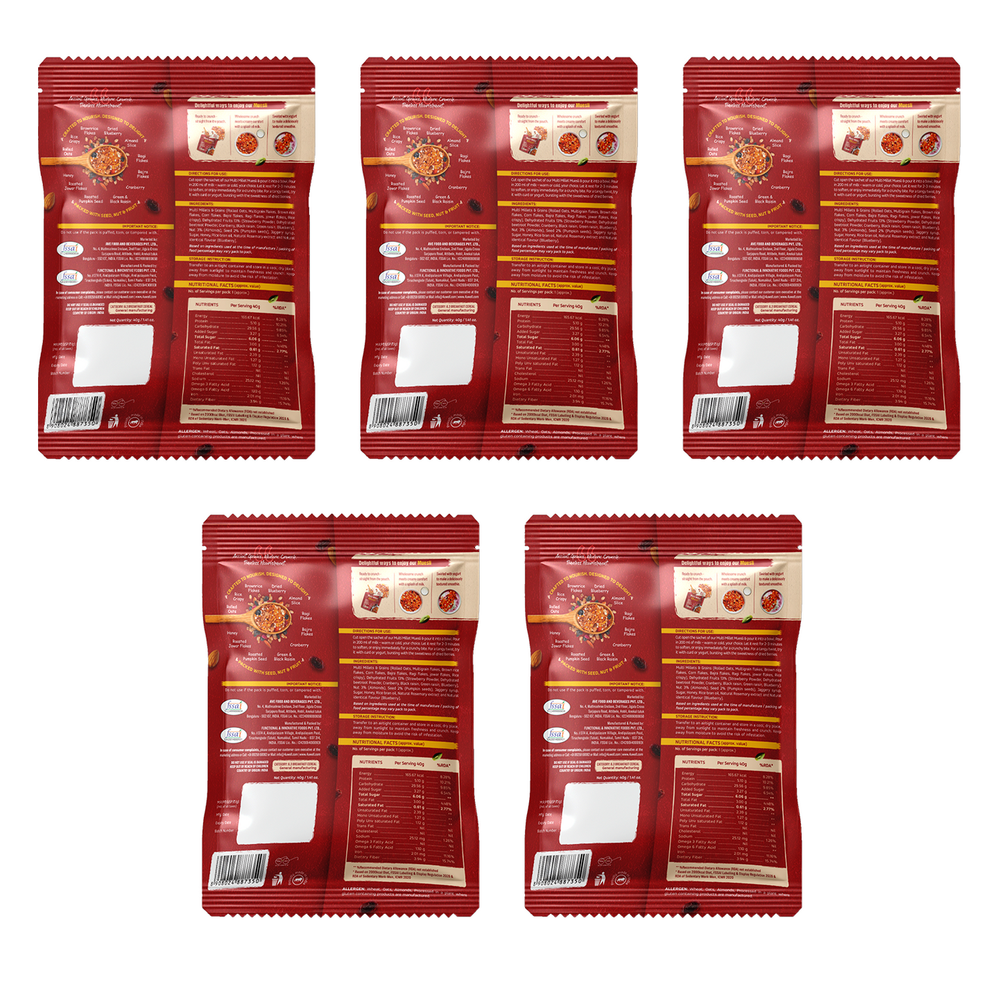 40g Multi-Millet Muesli (Trial Pack)