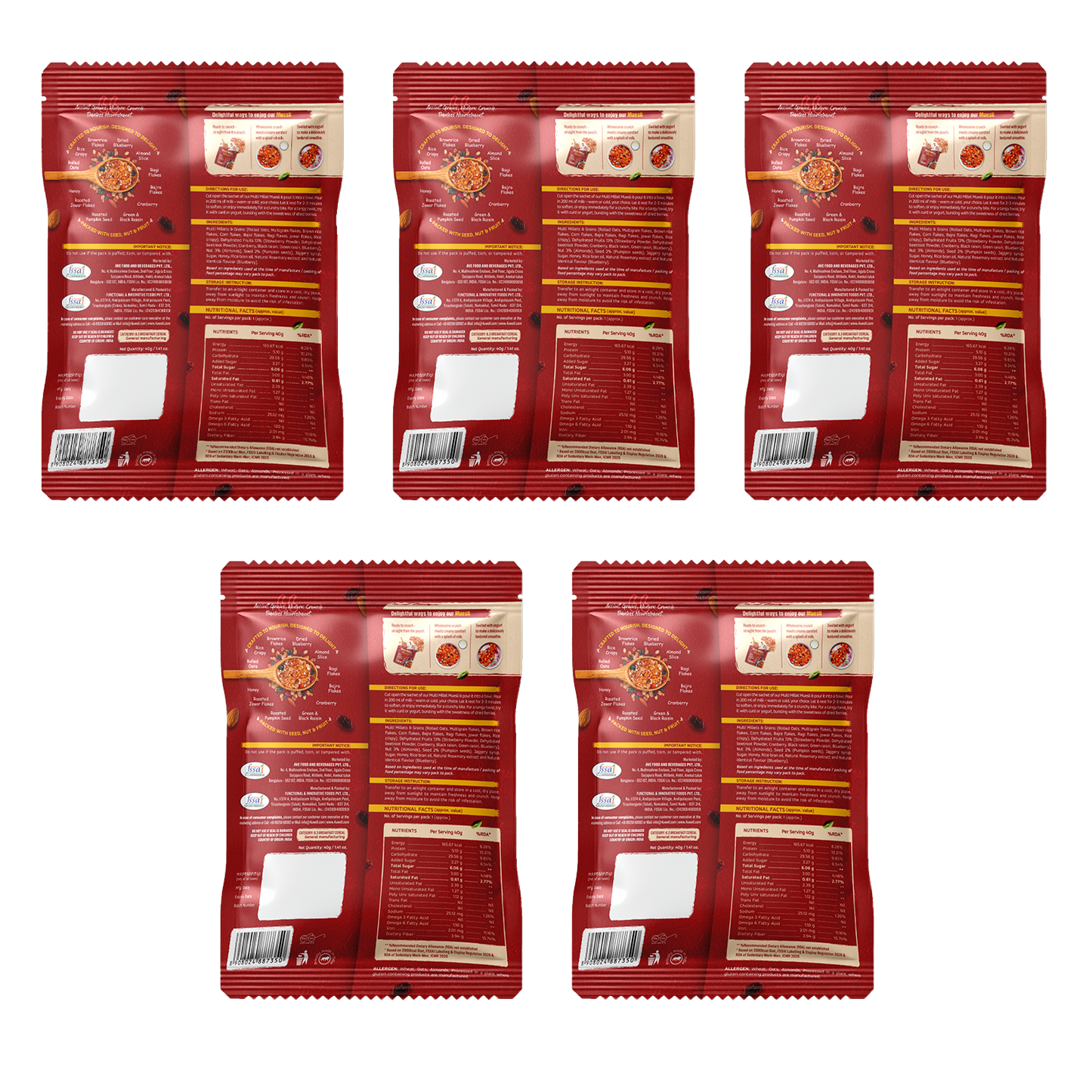 40g Multi-Millet Muesli