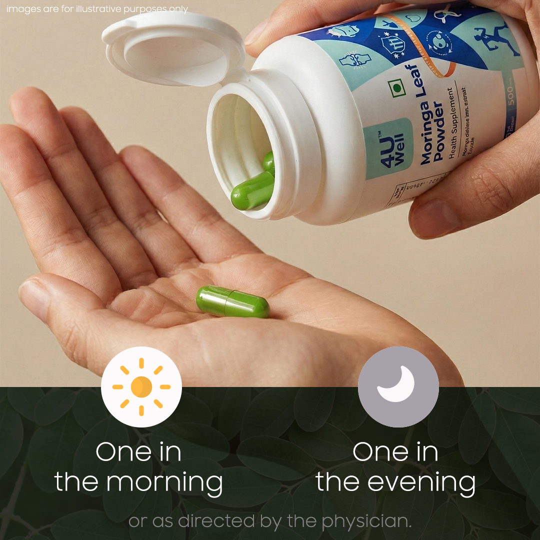 Moringa Leaf Powder Capsule
