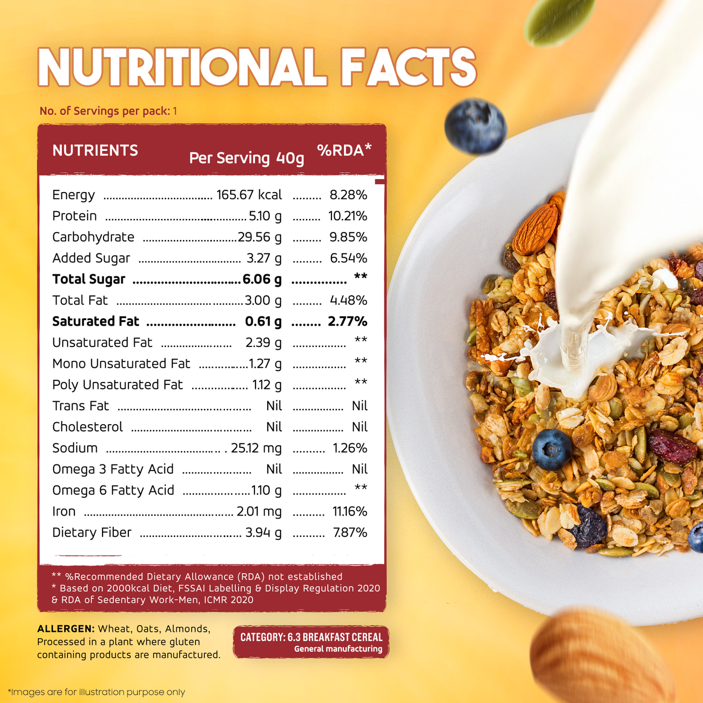 40g Multi-Millet Muesli (Trial Pack)