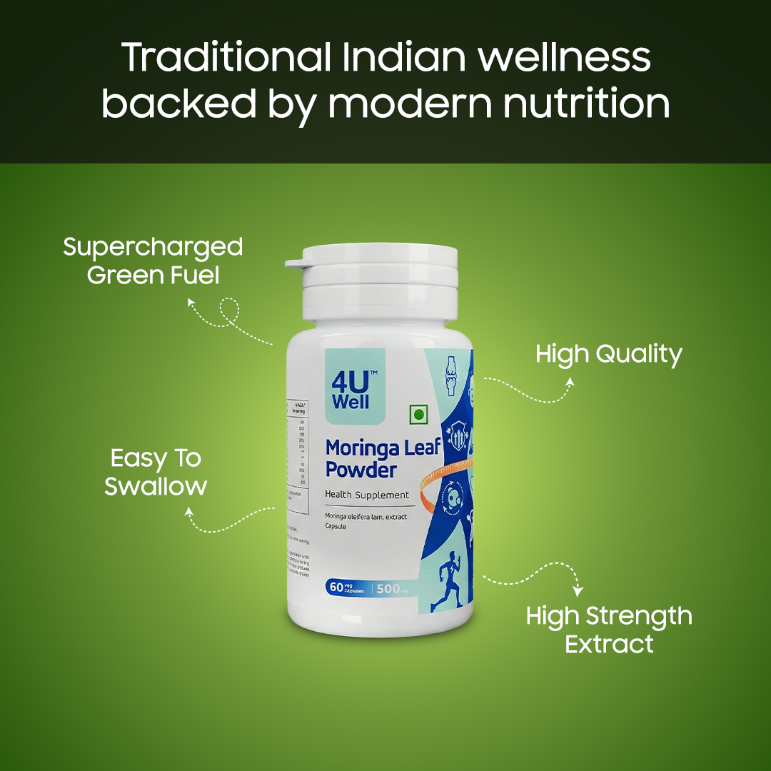 Moringa Leaf Powder Capsule