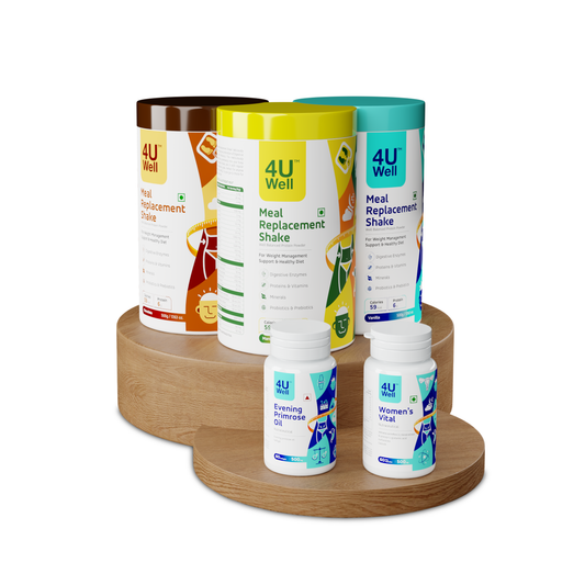 HerCare Combo – PCOD/PCOS Combo 1(MRS, Evening Primrose Oil, Women’s Vital)