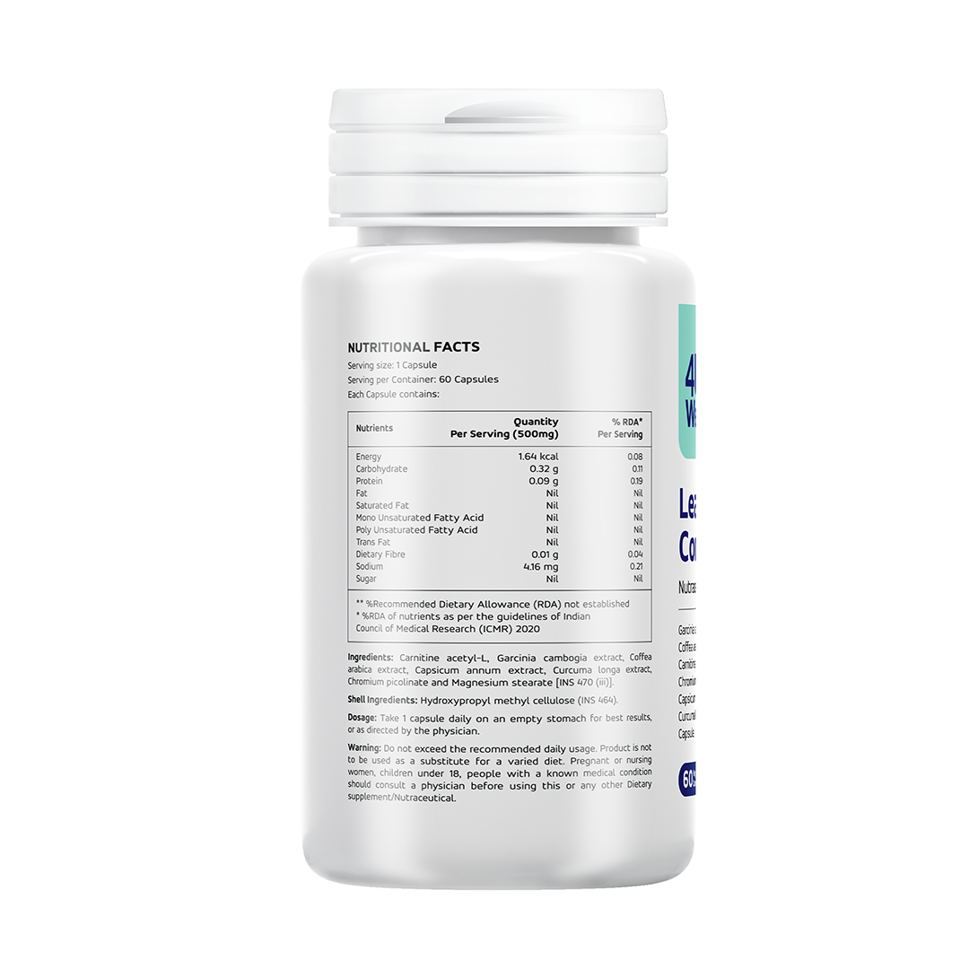 LEAN CORE I : Fat Oxidation | Weight Management | Melt Fat | Antioxidant