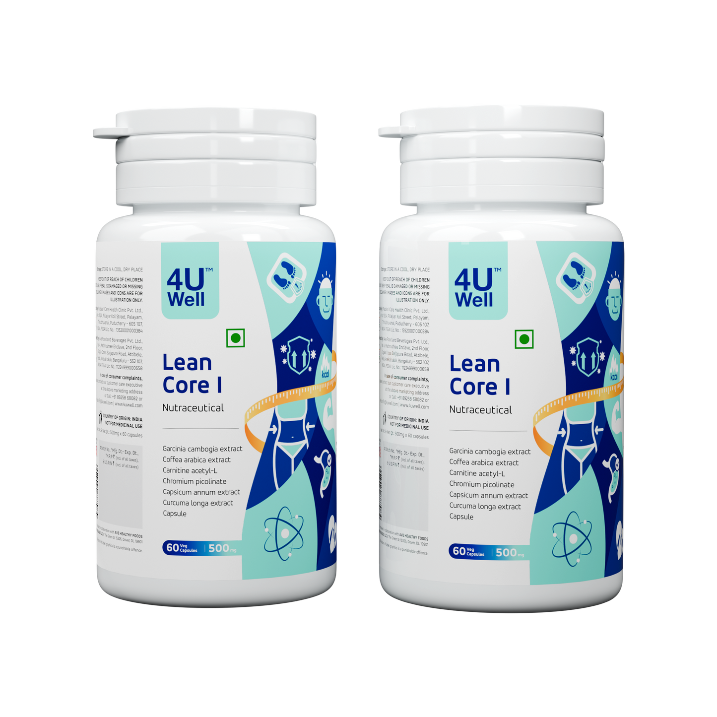LEAN CORE I : Fat Oxidation | Weight Management | Melt Fat | Antioxidant