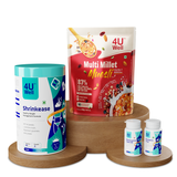 SheFit – Women’s Health Combo 2 (Shrinkease, Women’s Vital, Blackcumin Seed Oil, Multi Millet Muesli )