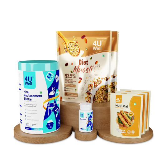 WeightLoss – Combo 3(MRS, Curcumin, Multi Dal Dosa Mix, Diet Muesli)