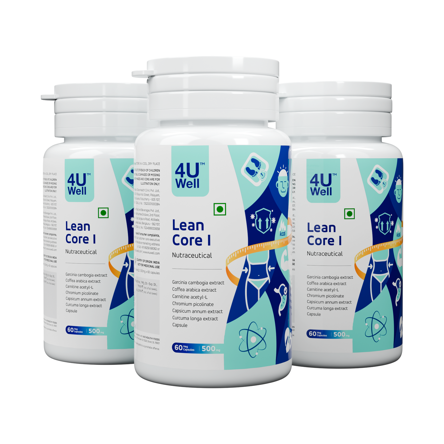 LEAN CORE I : Fat Oxidation | Weight Management | Melt Fat | Antioxidant