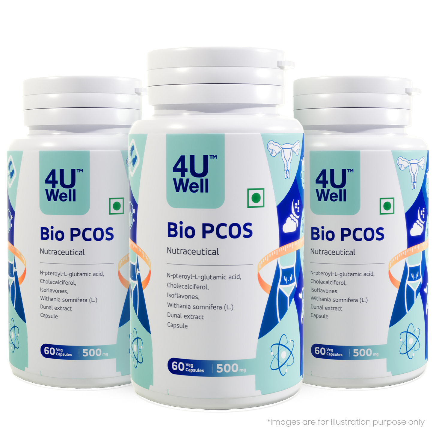 BIO PCOS: Natural Hormone Balance | Regularize Periods | Weight Loss | Stress Relief