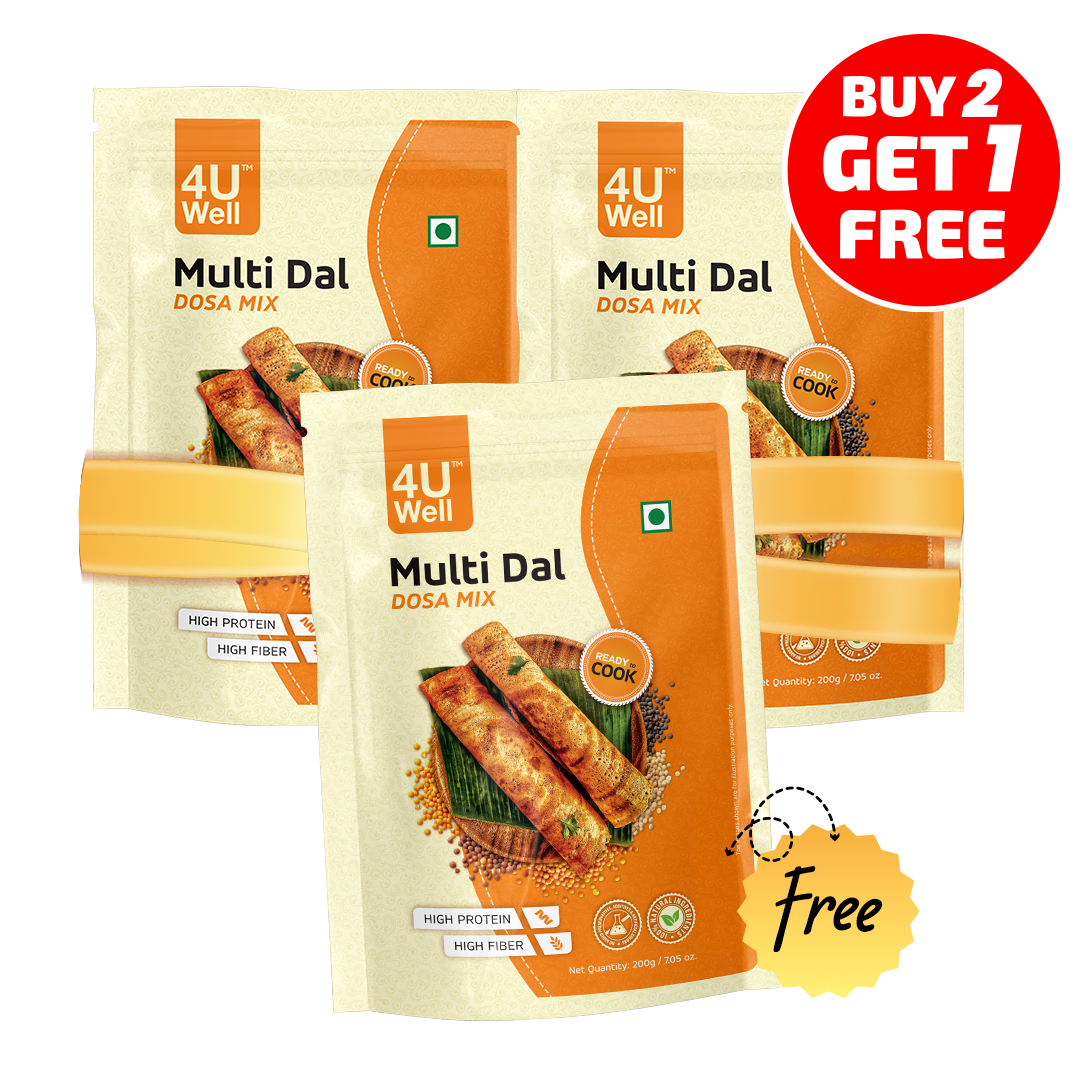 Multi-Dhal Dosa Mix Combo(Buy 2 Get 1)