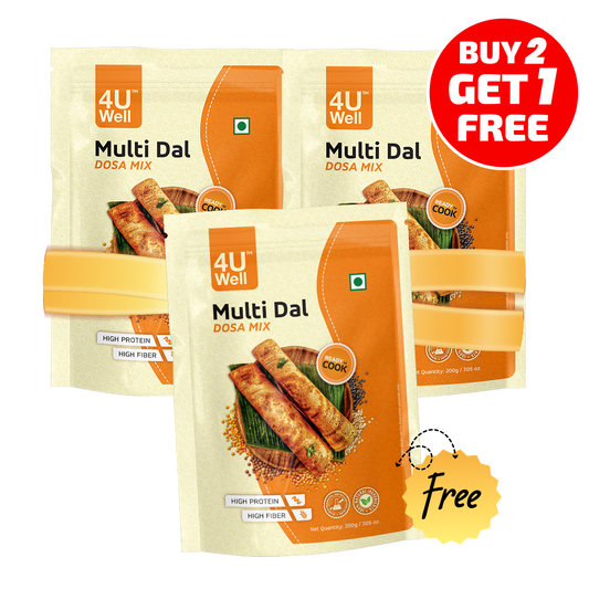 Multi-Dhal Dosa Mix Combo(Buy 2 Get 1)