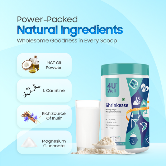 SHRINKEASE - Healthy Weight Management | Fat Oxidation | Inch Loss