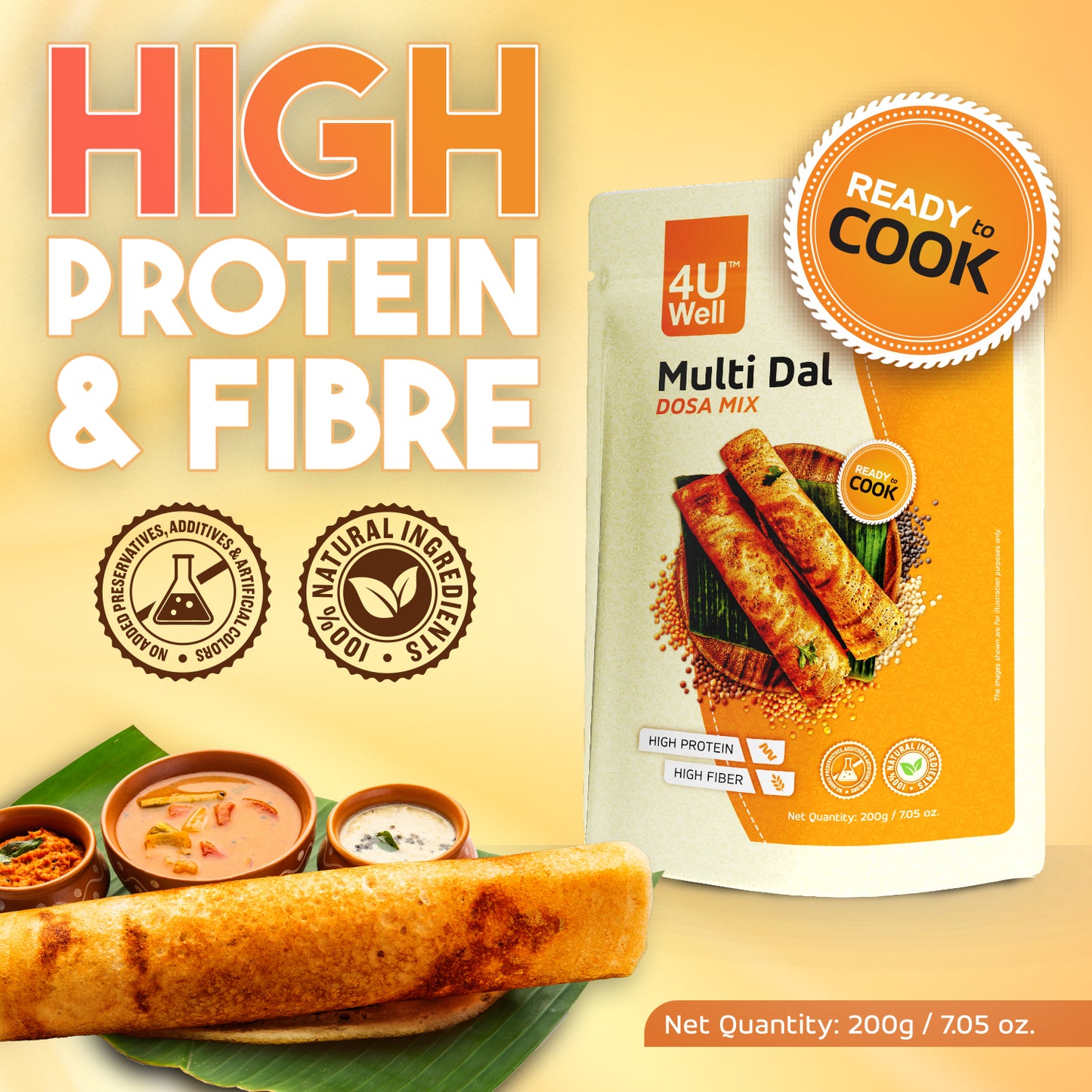 Multi-Dhal Dosa Mix