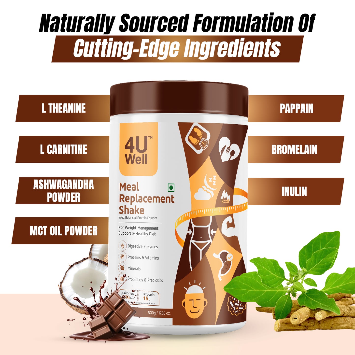 MEAL REPLACEMENT SHAKE - Fat Burn | Healthy Weight Loss | Gut Friendly