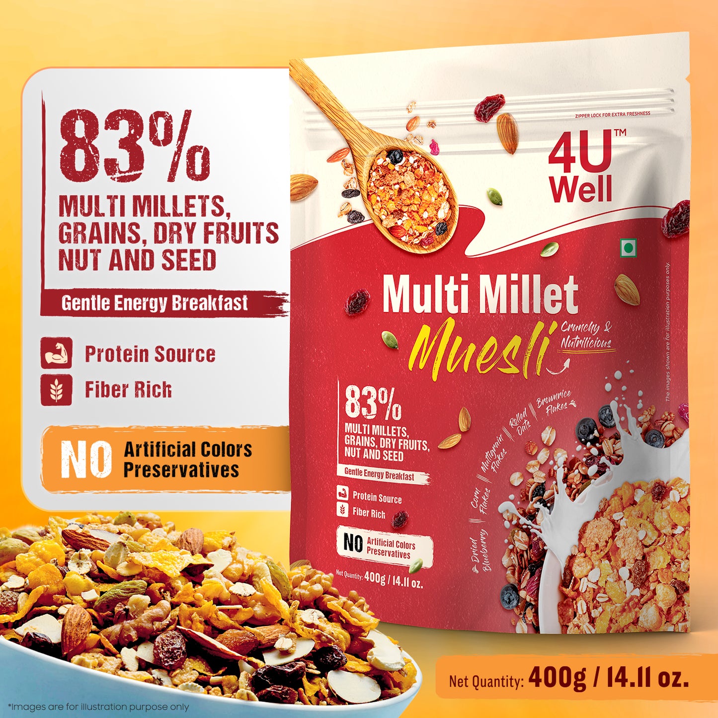 Multi-Millet Muesli