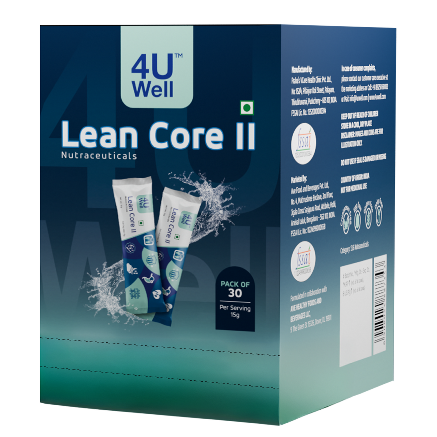 LEAN CORE II : Gut Health | Weight Loss Booster | Improve Digestion