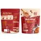 Two packages of Multi Millet Muesli with nutritional information on a white background