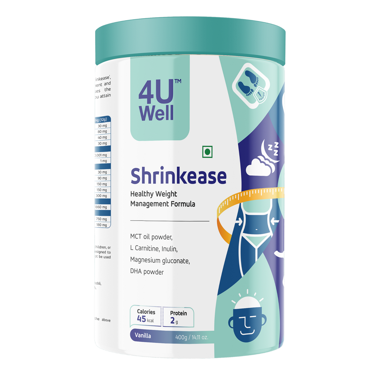 Inch Loss Combo with Immunity Booster (SHRINKEASE | LEAN CORE II | IMMUNO GOLD)