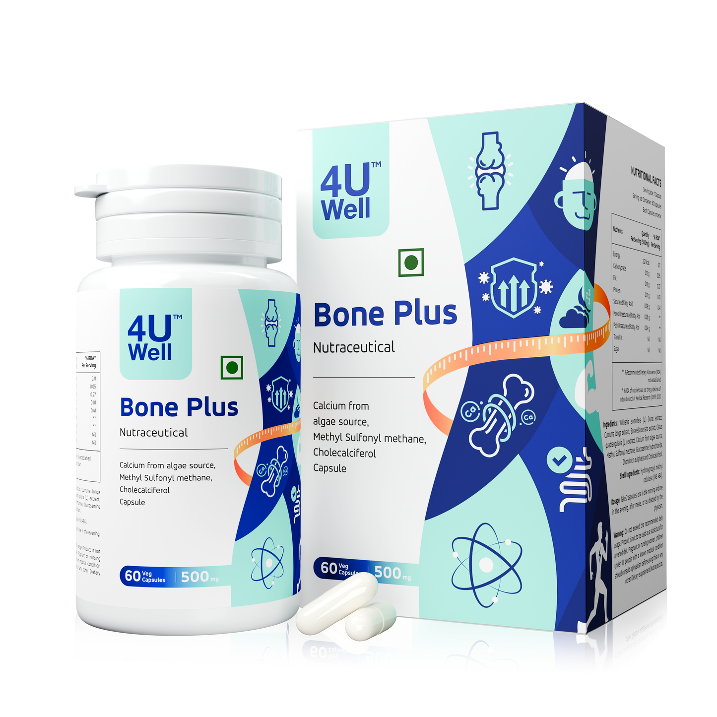 Boneplus: Strengthen Bones | Relieve Joint Pain | Healthy Aging | Collagen Synthesis