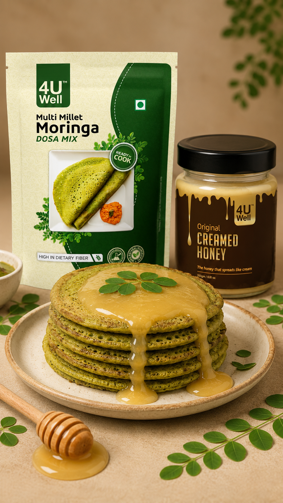 Moringa Pancakes