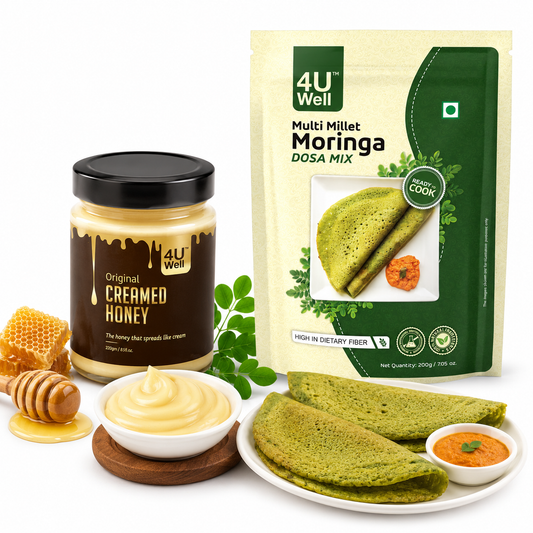 Creamed Honey + Moringa Dosa Mix Combo (Pack of 2)