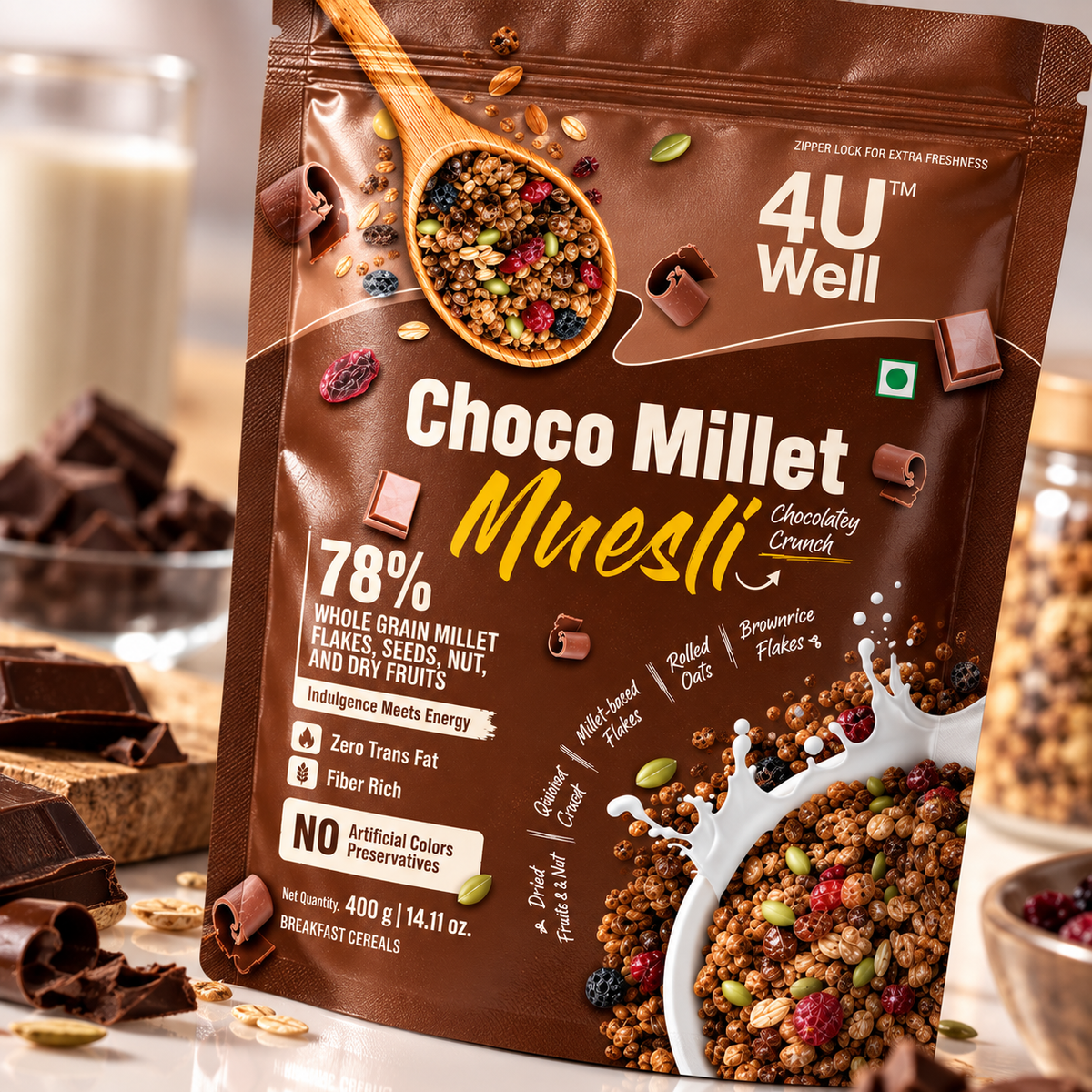 Choco-Millet Muesli