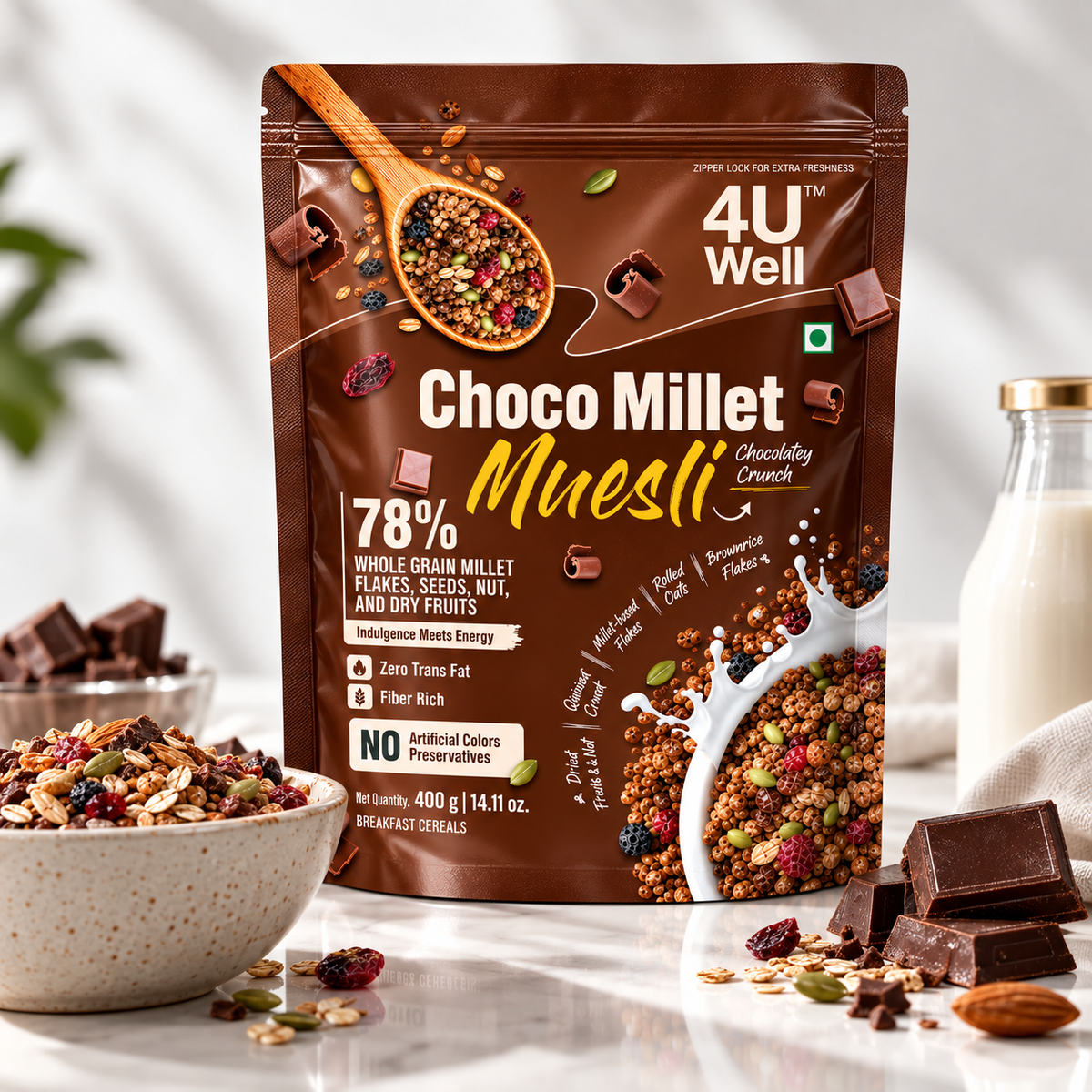 Choco-Millet Muesli