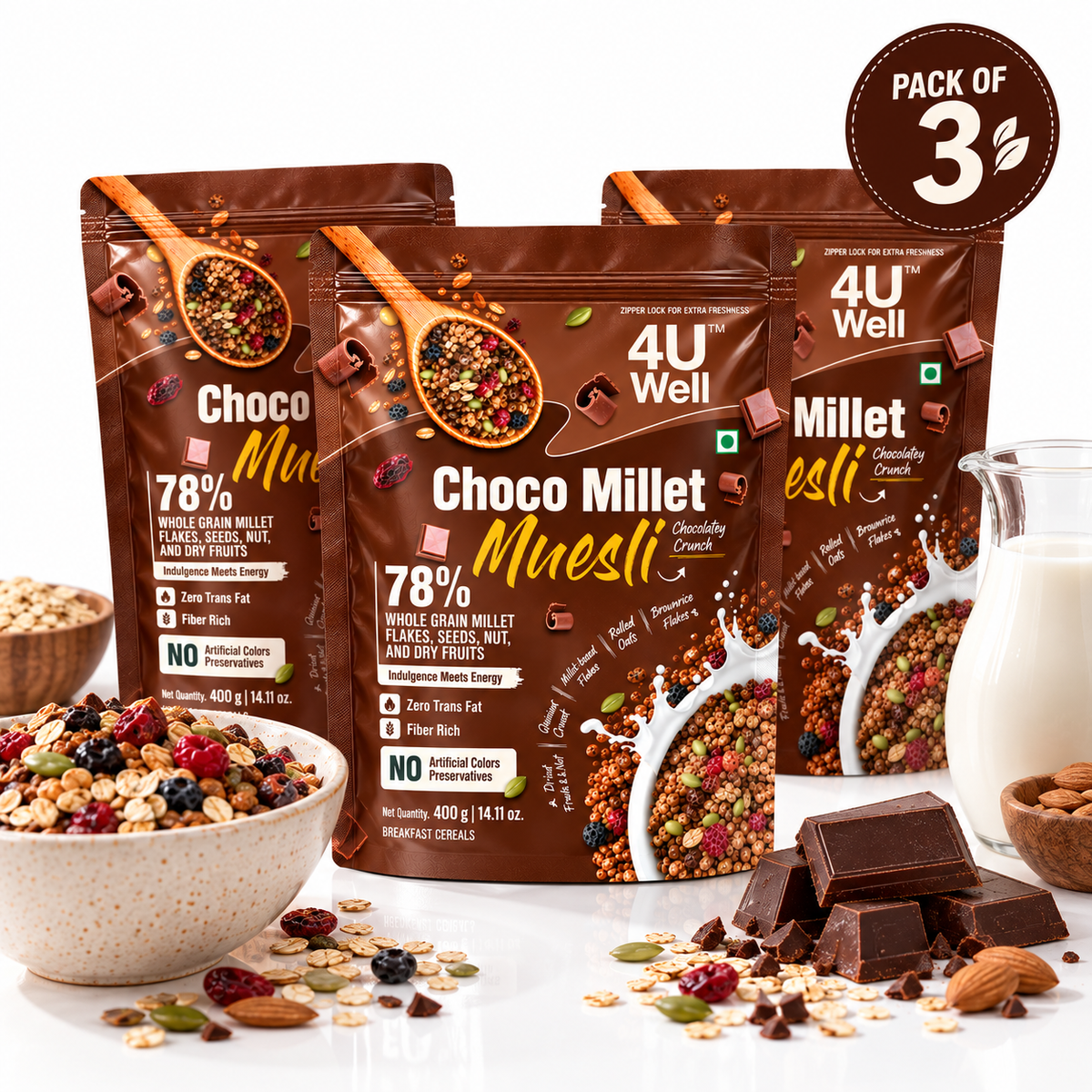 Choco-Millet Muesli