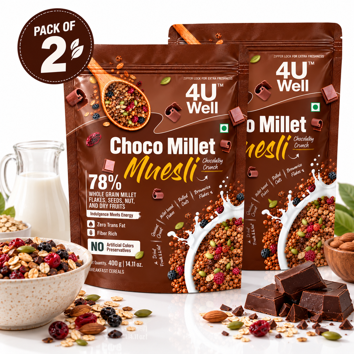 Choco-Millet Muesli
